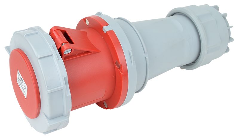 Tracon TICS-244 Ipari csatlakozóaljzat,fokozott védelemmel 125A,400V,3P+E,6h,IP67