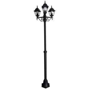 Tracon GARTRIE27 Kerti állólámpa,3 ágú 230VAC,50Hz,E27,max.3×60W,IP54,2,08m