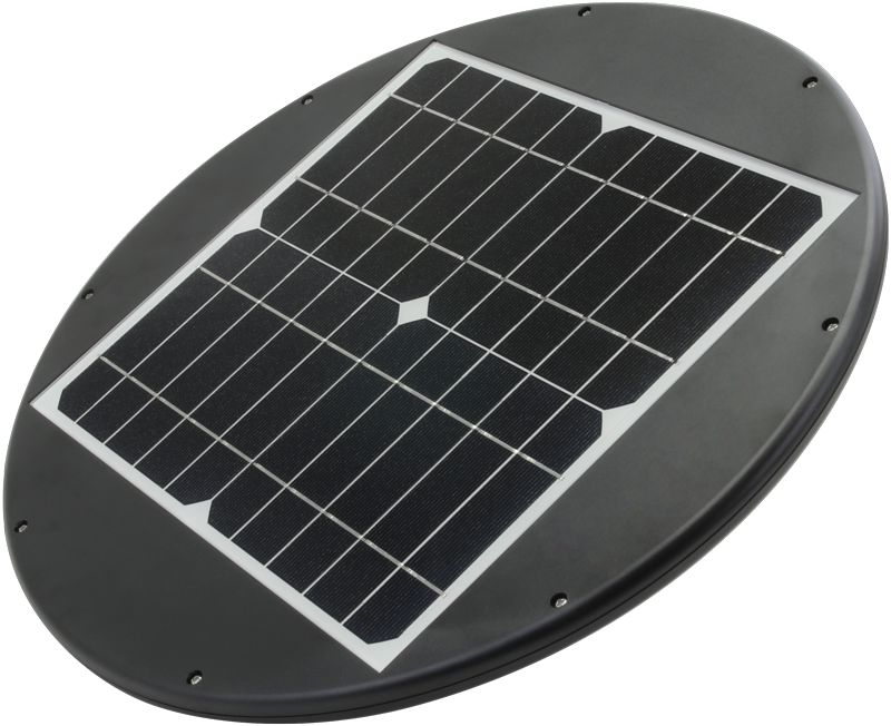 Tracon LSPL25W Napelemes parkvilágítás 20 W,4000 K,2100 lm,IP65,6,4 V 6000 mAh LiFePO4 - Image 4