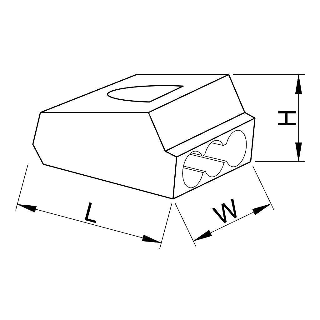 Tracon TRC254 Csavar nélküli vezetékösszekötő,sárga 4× 450VAC,max. 16A - Image 2