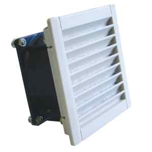Tracon V43 Szellőztető ventilátor szűrőbetéttel 150×150mm,43 m3/h,230V 50/60Hz,IP54