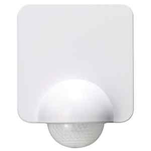 Tracon TMB-316 Mozgásérzékelő,infra,fali,lapos,fehér 230V,50Hz,360°,2-10m,10s-15min,3-2000lux,IP65