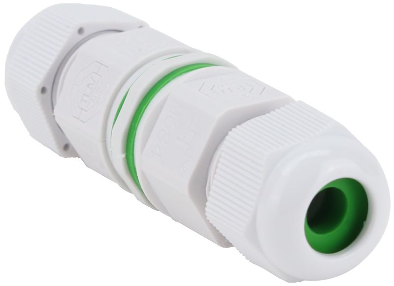 Tracon CST15W Tömítőszelencés kábeltoldó fehér 0.5-1.5 mm²,IP68,PA6.6,3P,450VAC,16A