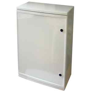 Tracon TME806026 Műanyag elosztószekrény HxWxD=800x600x260mm,IP65,IK10,1000V AC/DC,RAL7035