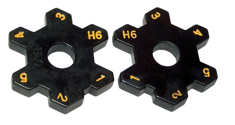 Tracon HX50B-FEJ Présbélyeg HX50B présszerszámhoz,hatszögletű profil 6-50mm²