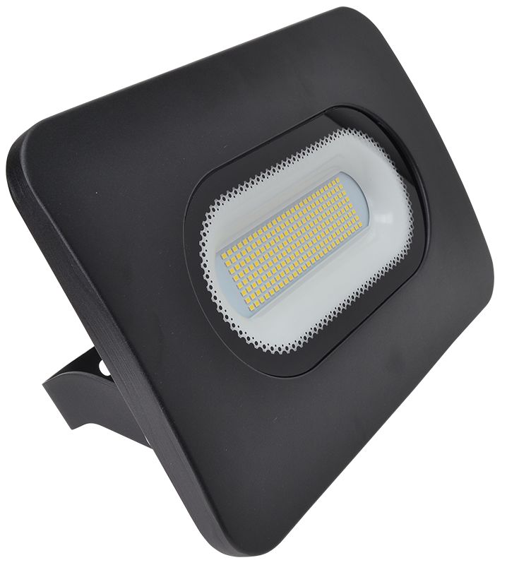 Tracon RSMDL100 SMD fényvető,fekete 220-240V AC,100W,4000K,IP65,8000lm,EEI=G