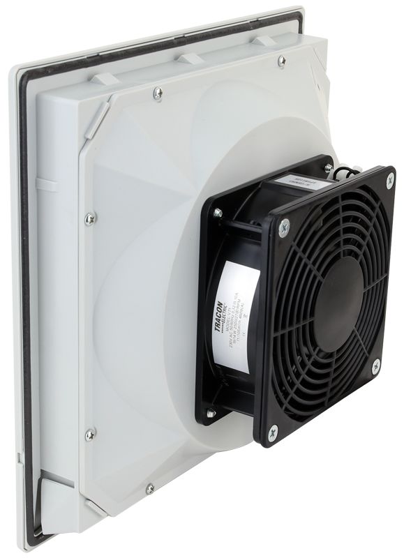 Tracon V71 Szellőztető ventilátor szűrőbetéttel 250×250mm,71 m3/h,230V 50/60Hz,IP54 - Image 4