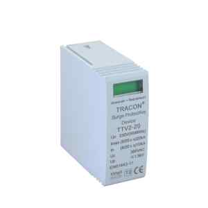 Tracon TTV2-40-DC-1000-M DC túlfszültség levezető betét 1000 VDC,20/40 kA