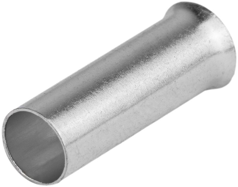 Tracon E06N Szigeteletlen érvéghüvely,ónozott elektrolitréz 4mm²,L=12mm