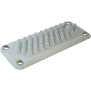 Tracon EKBV-05 Elosztószekrény kábelbevezető,gumi,51db kábelhez 222x92mm; IP55