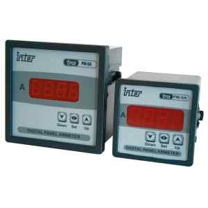 Tracon ACAMD-72 Digitális váltakozó áramú ampermérő áramváltós méréshez 72×72mm,5A AC