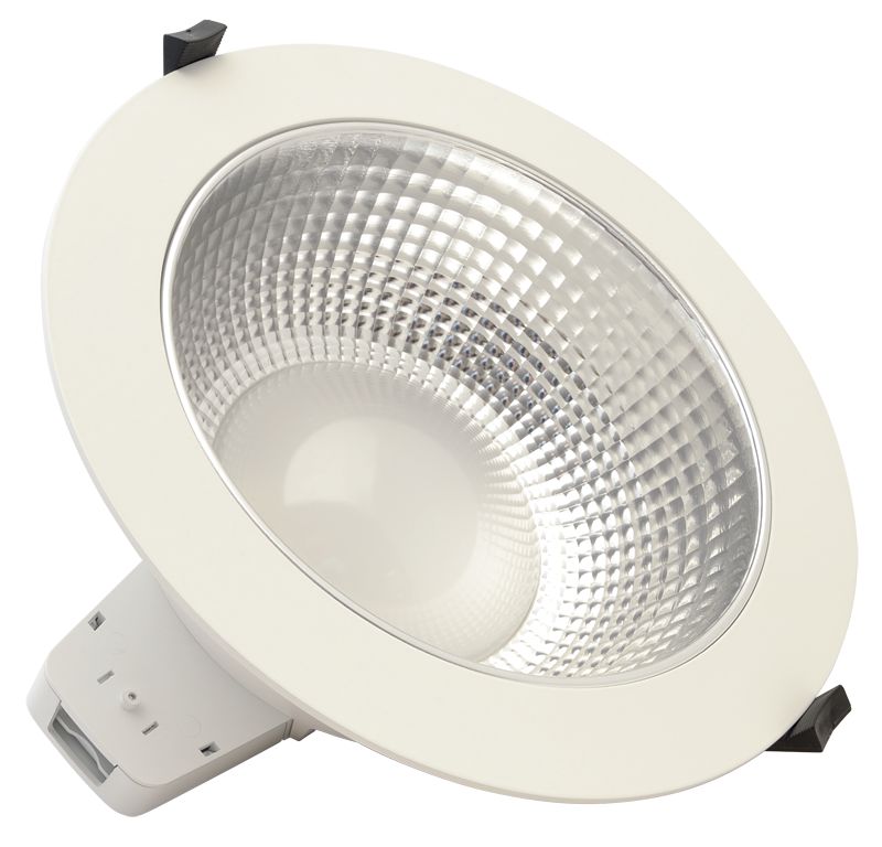 Tracon DLTRIO25W LED mélysugárzó változtathatószínhőmérséklettel 230VAC,25W,2280/2650/2450lm,3000/4000/5700K,90°,IP54,EEI=F