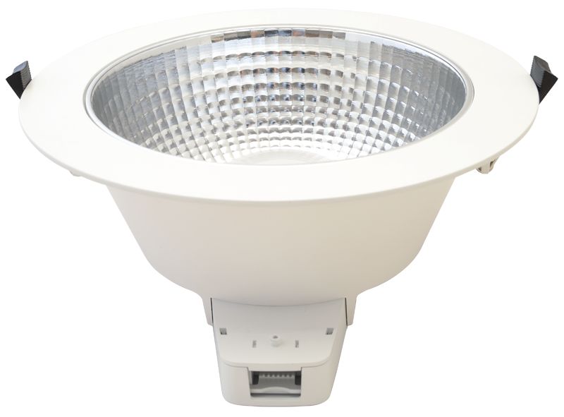 Tracon DLTRIO25W LED mélysugárzó változtathatószínhőmérséklettel 230VAC,25W,2280/2650/2450lm,3000/4000/5700K,90°,IP54,EEI=F - Image 3