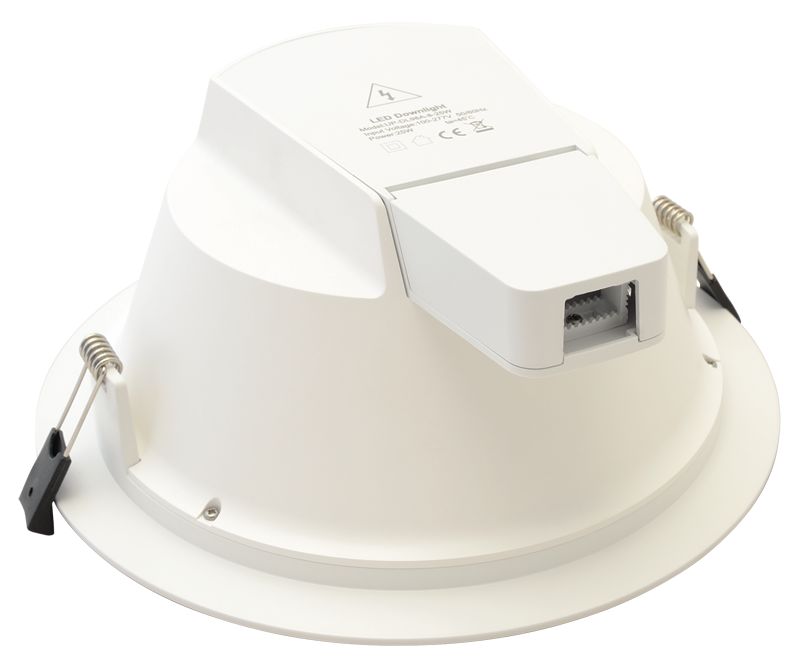 Tracon DLTRIO25W LED mélysugárzó változtathatószínhőmérséklettel 230VAC,25W,2280/2650/2450lm,3000/4000/5700K,90°,IP54,EEI=F - Image 4