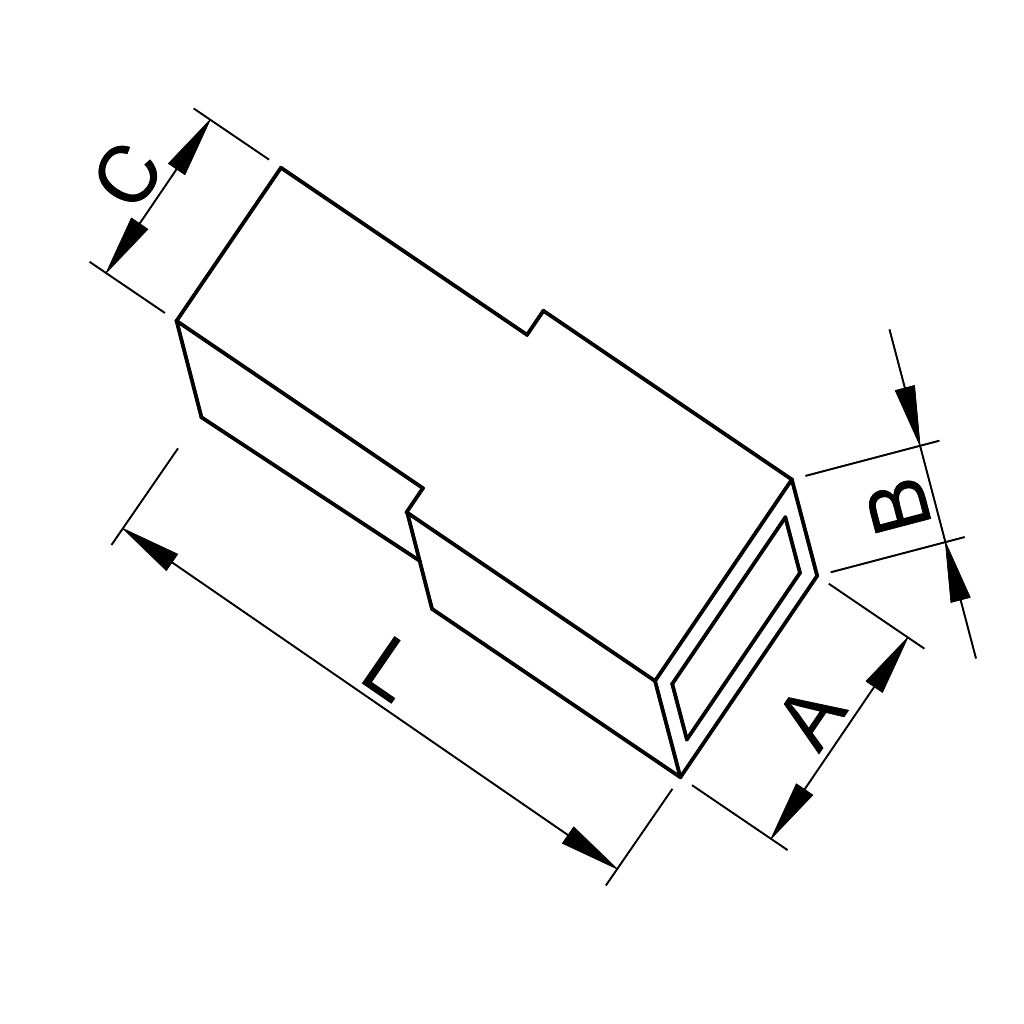 Tracon SZICS6 PVC szigetelés rátolható csatlakozó csaphoz 6,3×0,8mm - Image 2