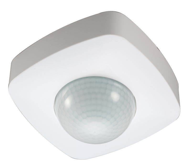 Tracon PRS46B Jelenlétérzékelő,fehér 230V,360°,1-20 m,10 s-30 min,3-2000lux,IP20