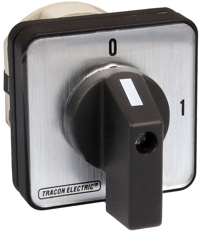 Tracon TK-169/3 Kézikapcsoló,BE-KI 400V,50Hz,160A,3P,37kW,88×88mm,90°