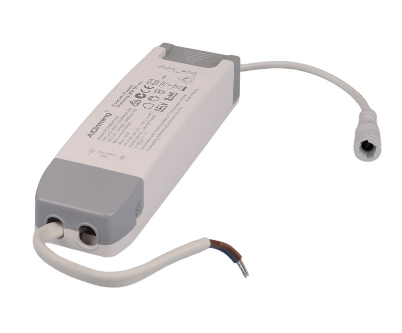 Tracon LPCC40WD Dimmelhető LED meghajtó LP panelekhez 200-240 VAC,0,27 A / 27-45 VDC,950 mA,TRIAC
