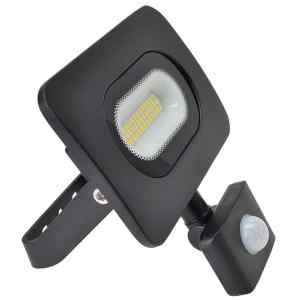 Tracon RSMDLM20H SMD fényvető mozgásérzékelővel,fekete 220-240V,20W,4000K,IP65,1600lm,120°,10s-7min,3-10m,EEI=G