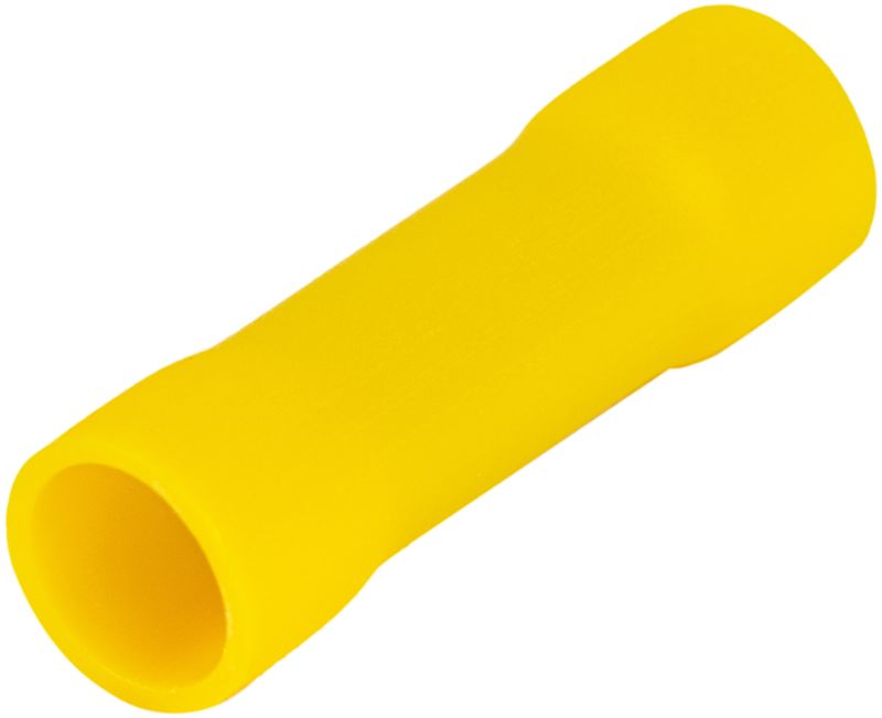 Tracon STH Szigetelt toldóhüvely,ónozott elektrolitréz,sárga 6mm²,PVC