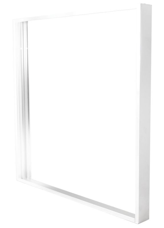 Tracon LP6060K Szerelőkeret LED panelek falon kívüli szereléséhez 600×600×43 mm