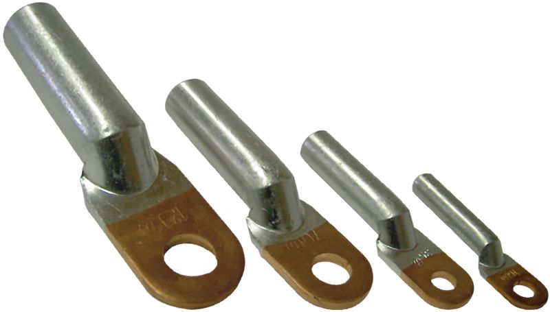 Tracon RA185-16 Szigeteletlen réz-alumínium szemes csősaru 185mm²,M16