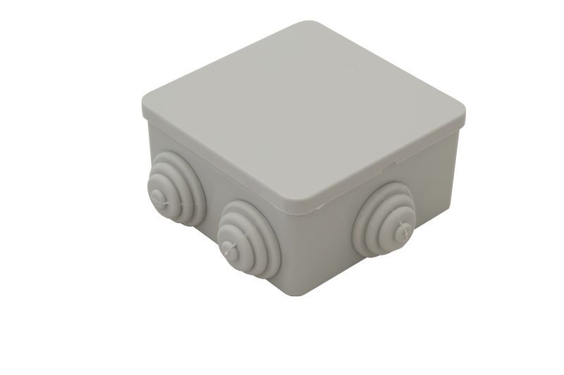 Tracon TQBY884 Kötődoboz,falon kívüli 80×80×40,IP44