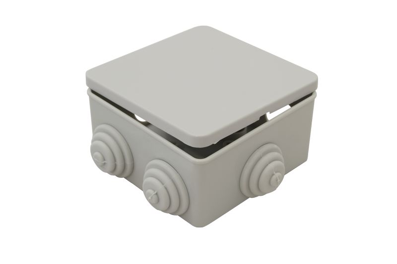 Tracon TQBY884 Kötődoboz,falon kívüli 80×80×40,IP44 - Image 3