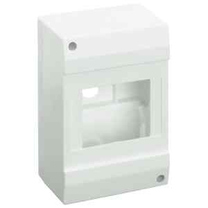 Tracon EDFK-4/1AN Falon kívüli elosztódoboz,ajtó nélkül 1×4 modul,IP40