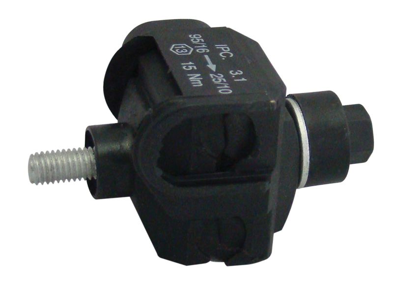 Tracon TSZL4-1 Szigetelt légvezeték-leágazó,normál csavarral 16-95/10-25mm²,4kV,M8