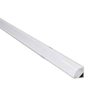 Tracon LEDSZPC Alumínium profil LED szalagokhoz,sarok W=10mm,H=1m