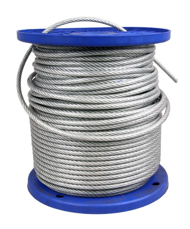 Tracon DKOT3 Drótkötél PVC bevonattal,3-as 3mm,PVC