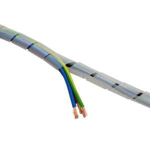 Tracon KSPI-4N Vezetékösszefogó szalagspirál,natúr dmin-dmax=4-20mm,PE