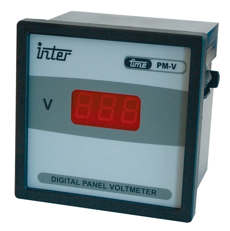 Tracon ACVMD-72-500 Digitális 1 fázisú váltakozó áramú voltmérő,direkt 72×72mm,500V AC