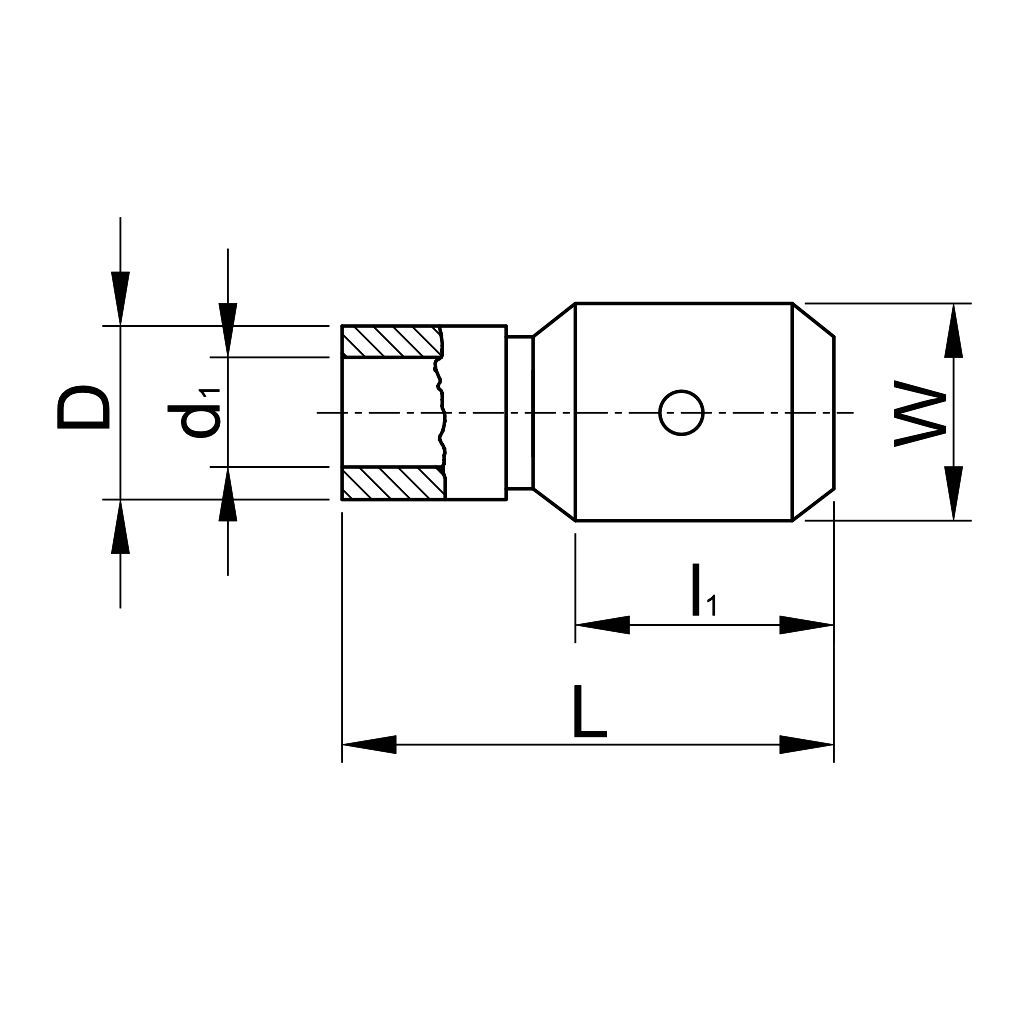 Tracon KCS5 Szigetelt rátolható csatlakozó csap,sárgaréz,kék 4,8×0,8mm,2,5mm² - Image 2
