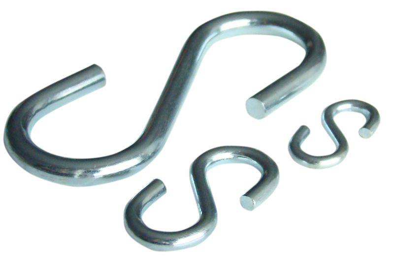 Tracon HR6-80 Acél kampó,horganyzott 6×80mm,1250N