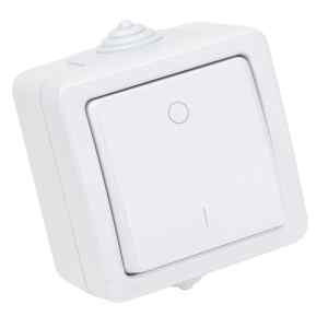 Tracon TR-PH04 Falon kívüli kétpólusú kapcsoló 10AX/250VAC,IP54