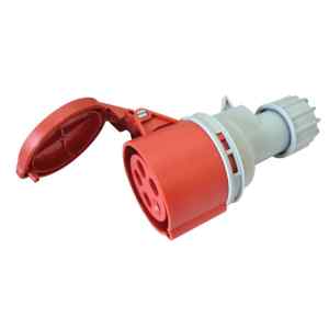 Tracon TICS-2252H Ipari csatlakozóaljzat,fokozott védelemmel 32A,400V,3P+N+E,6h,IP67