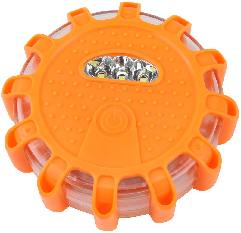 Tracon STEM1,5W Autós vészjelző lámpa, elemes 1,5 W, 6000K,3×AAA 100 lm, IP65