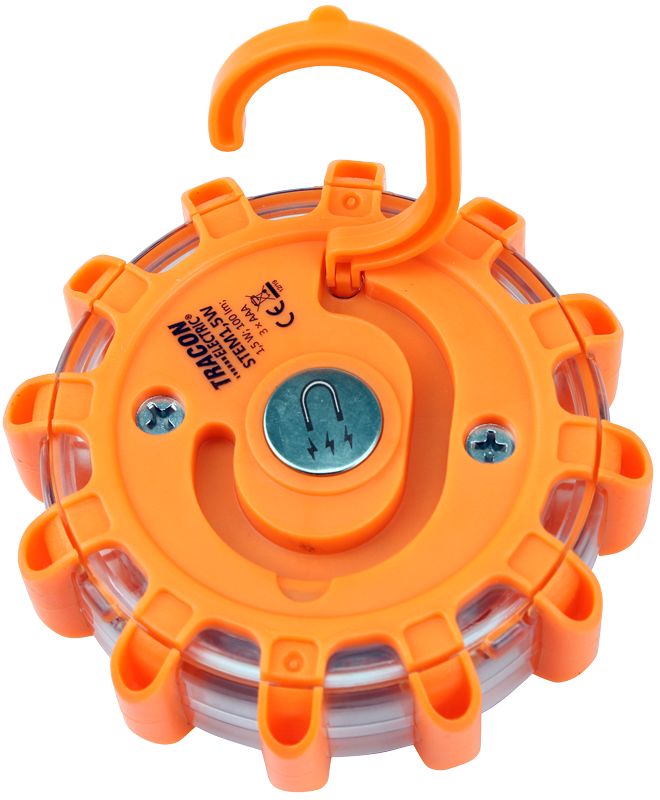 Tracon STEM1,5W Autós vészjelző lámpa, elemes 1,5 W, 6000K,3×AAA 100 lm, IP65 - Image 2