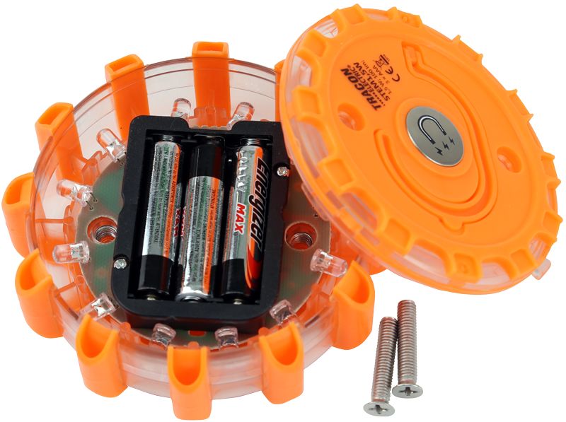 Tracon STEM1,5W Autós vészjelző lámpa, elemes 1,5 W, 6000K,3×AAA 100 lm, IP65 - Image 3