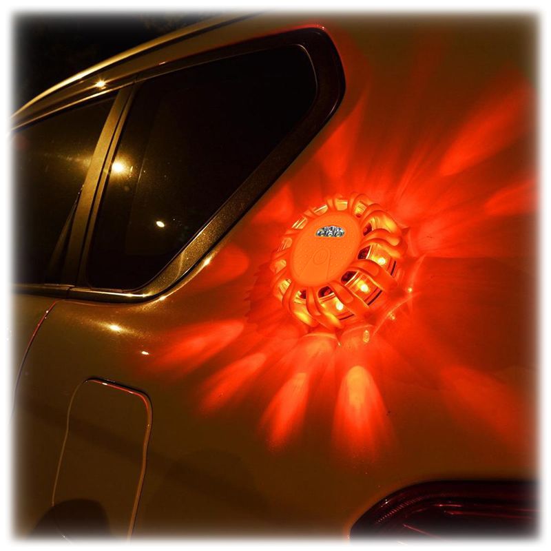 Tracon STEM1,5W Autós vészjelző lámpa, elemes 1,5 W, 6000K,3×AAA 100 lm, IP65 - Image 4