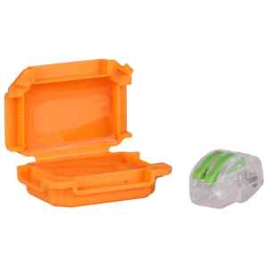 Tracon BOXW1 Vízálló műanyag doboz,narancssárga 41x28x19mm,IPX8