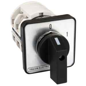 Tracon TKM-16/Q Közvetlen motorkapcsoló,BE-KI 400V,50Hz,160A,37kW,88×88mm