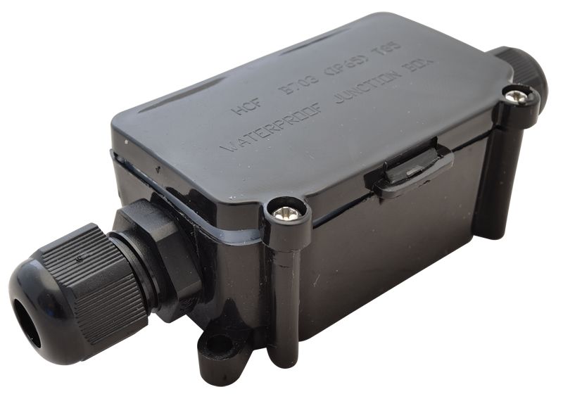 Tracon CSTBOX Kábeltoldó doboz 3×2,5 mm²,IP68,PA6.6