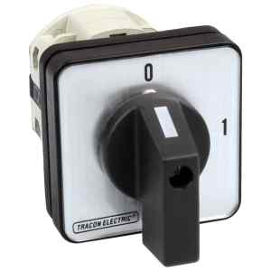 Tracon TK-169/4 Kézikapcsoló,BE-KI 400V,50Hz,160A,4P,37kW,88×88mm,90°