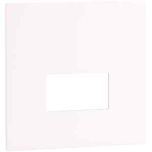 Tracon LVS03W Mágneses előlap LVS03 süllyesztett világítótesthez,fehér 86,5x86,5x2mm
