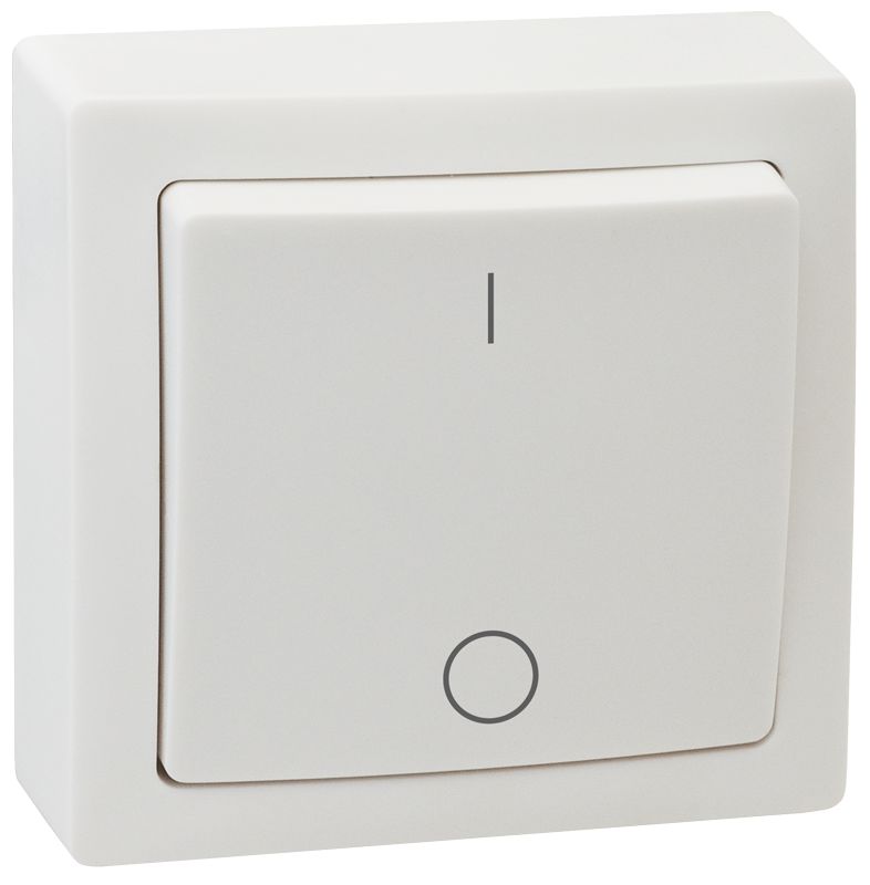 Tracon TFK102 Falon kívüli kétpólusú kapcsoló 10AX/250VAC,IP20