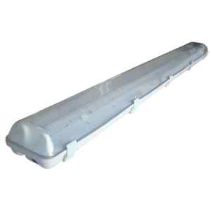Tracon TLFVLED215 Védett lámpatest LED csövekhez,egyoldalas betáp 230 V,50 Hz,G13,1500 mm,IP65,ABS/PC