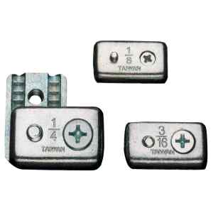 Tracon AMAX3 Sodronyszorító bilincs,acélmax,acél d=3mm,M3